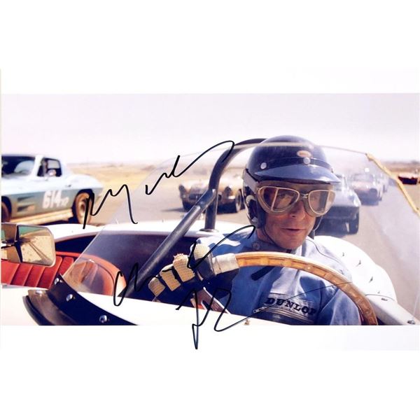Ford v Ferrari Christian Bale facsimile signed movie photo