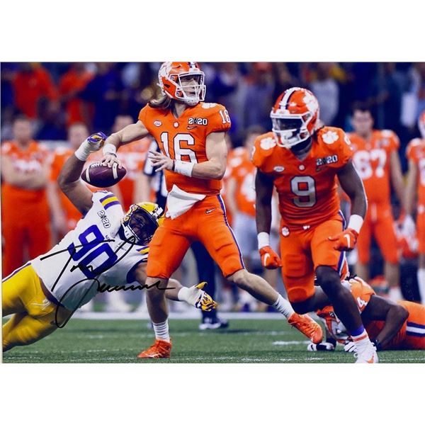 Clemson Tigers Trevor Lawrence facsimile signed  photo