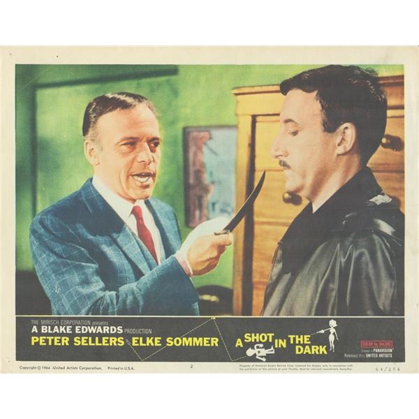 A Shot in the Dark 1964 original vintage lobby card
