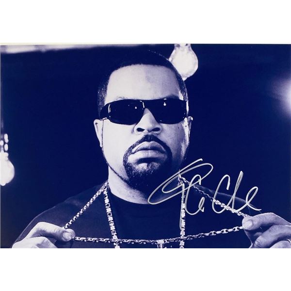 Ice Cube facsimile signed  photo