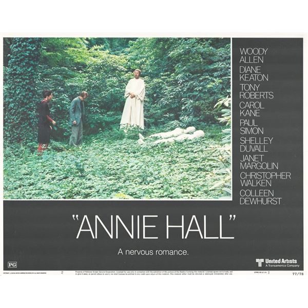 Annie Hall 1977 original vintage lobby card