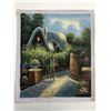 Image 1 : Pastoral House Scene original painting on canvas