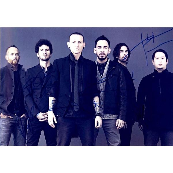 Linkin Park facsimile signed photo