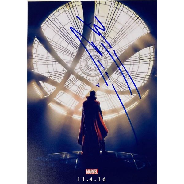 Doctor Strange Benedict Cumberbatch facsimile signed  movie photo
