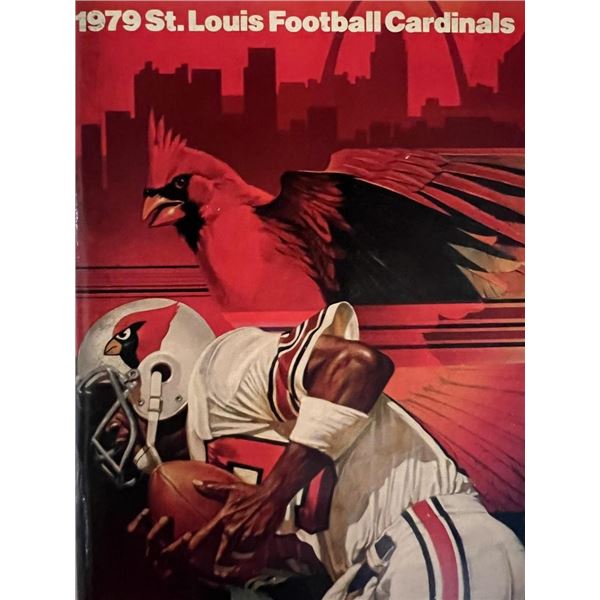 1979 St. Louis Cardinals program. 5x7 inches