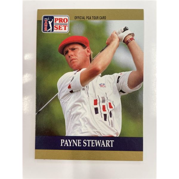 Payne Stewart Official PGA Tour Card