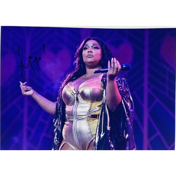 Lizzo facsimile signed photo