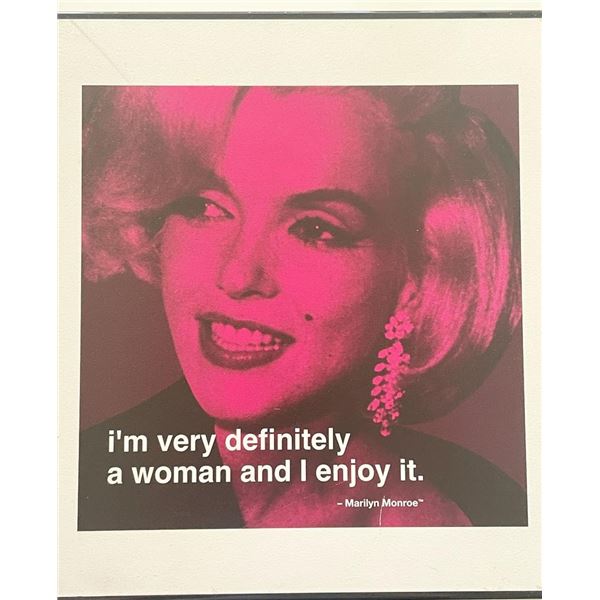 Marilyn Monroe poster