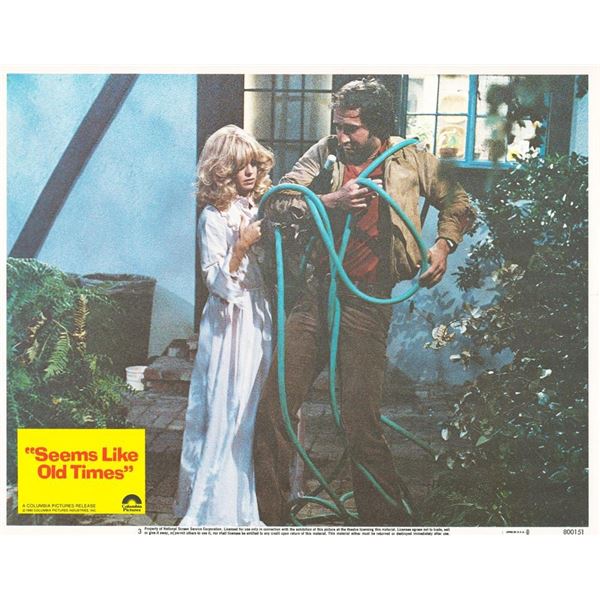 Seems Like Old Times 1980 original vintage lobby card