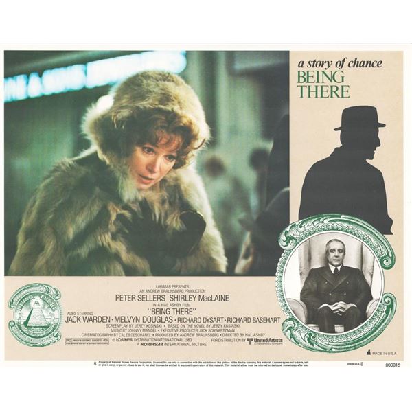 Being There 1980 original vintage lobby card
