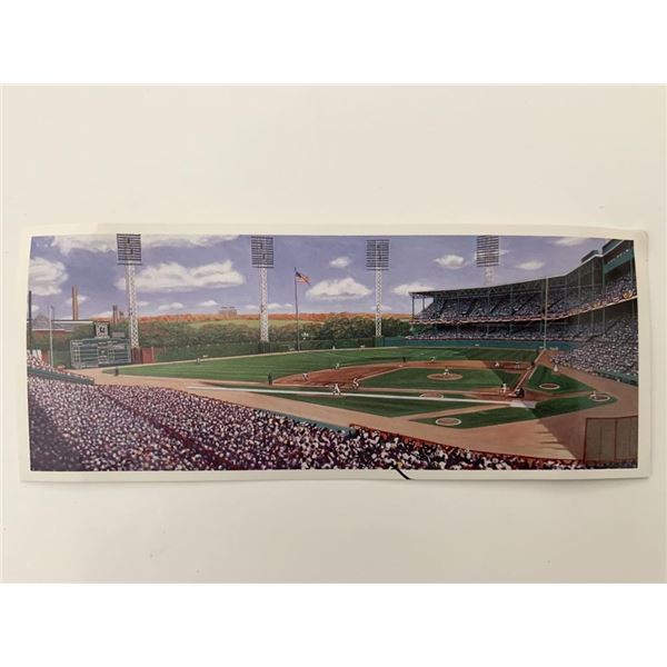 Baseball Field Card