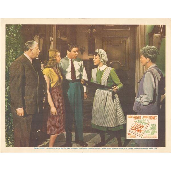 Cluny Brown  1946 original vintage lobby card