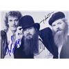 Image 1 : ZZ Top facsimile band signed photo