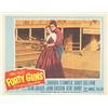 Image 1 : Forty Guns  1957 original vintage lobby card