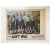 Image 1 : The Navy Way original 1954 vintage lobby card
