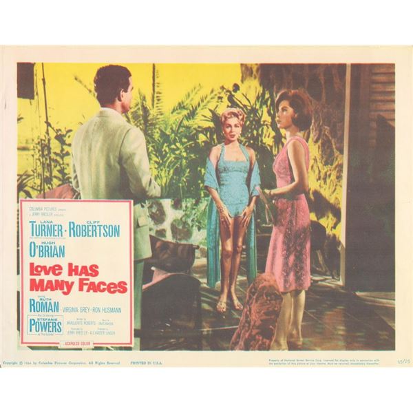 Love Has Many Faces  1965 original vintage lobby card