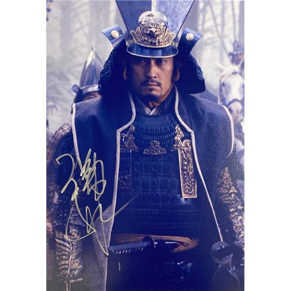 The Last Samurai Ken Watanabe facsimile signed  photo