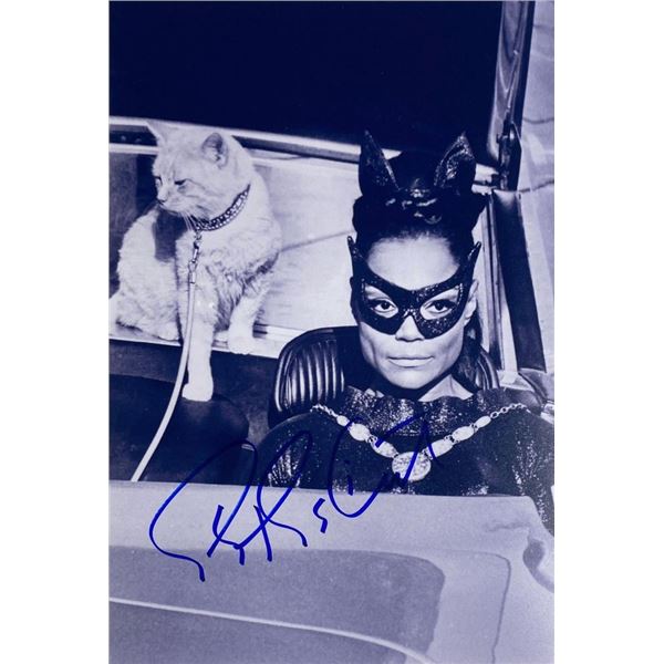Batman's Catwoman Eartha Kitt facsimile signed  photo