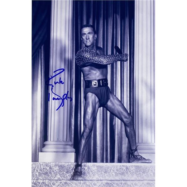 Spartacus Kirk Douglas facsimile signed  movie photo