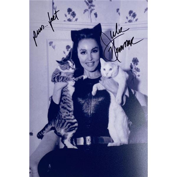 Batman's Catwoman Julie Newmar facsimile signed  photo