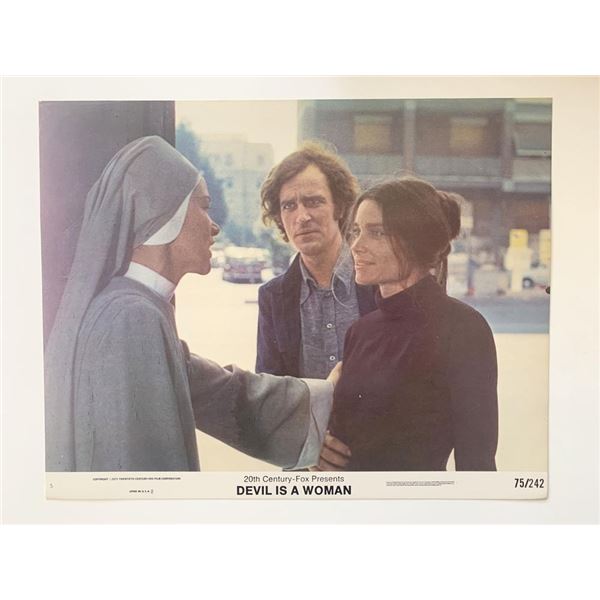 The Devil Is a Woman original 1975 vintage lobby card