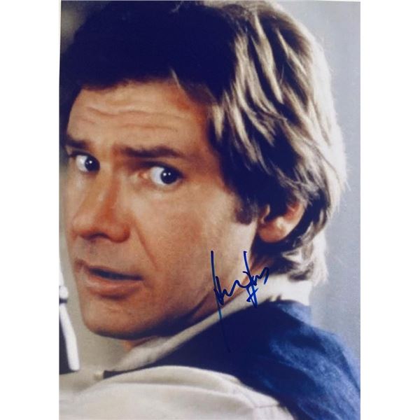 Star Wars Harrison Ford facsimile signed  movie photo
