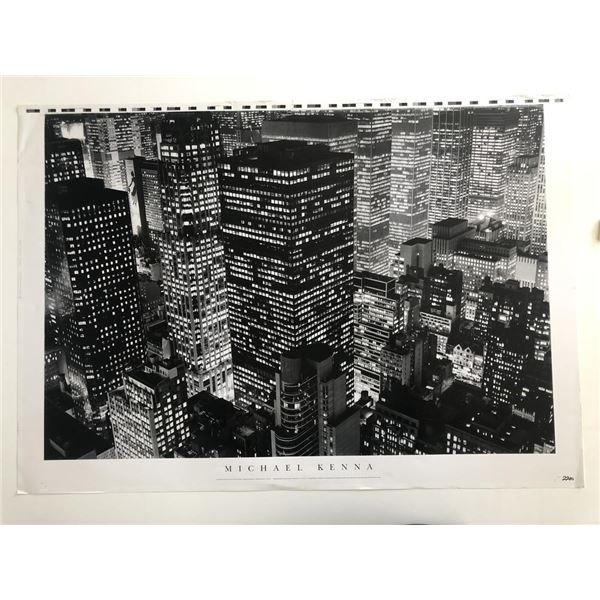 Michael Kenna New York Skyline Poster