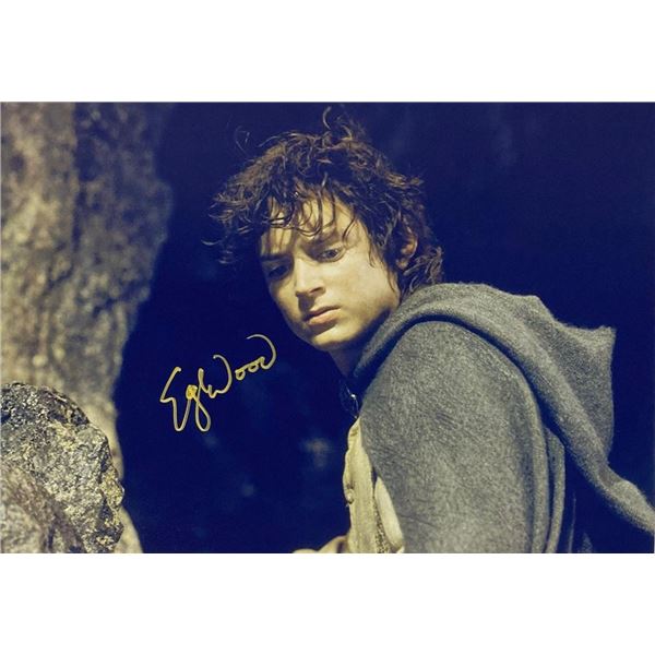 The Lord of the Rings Elijah Wood facsimile signed  movie photo