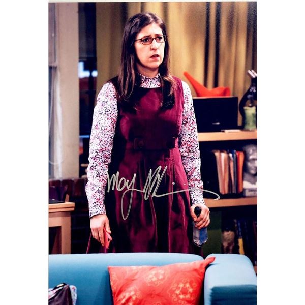 The Big Bang Theory Mayim Bialik facsimile signed photo