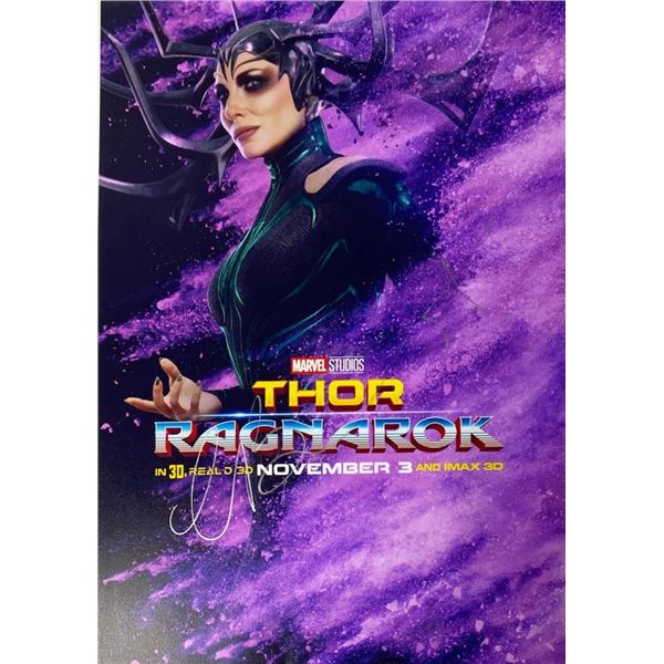 Thor: Ragnarok Cate Blanchett facsimile signed  movie photo