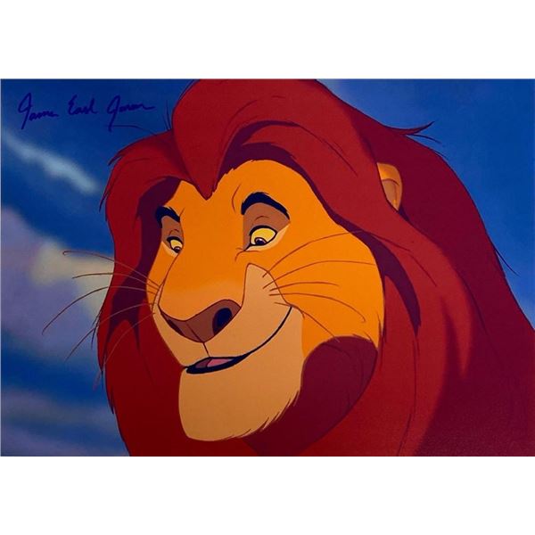The Lion King James Earl Jones facsimile signed  movie photo