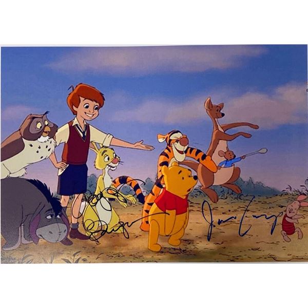 Winnie the Pooh Jim Cummings and...facsimile signed  movie photo