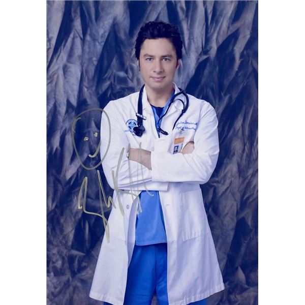 Scrubs Zach Braff facsimile signed  photo