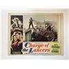 Image 1 : Charge of the Lancers original 1954 vintage lobby card