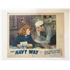 Image 1 : The Navy Way original 1954 vintage lobby card