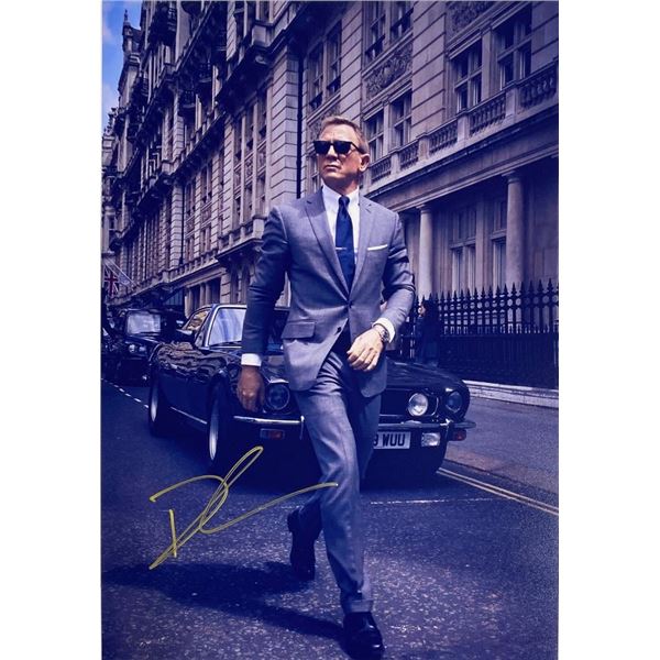 James Bond 007 Daniel Craig facsimile signed  movie photo