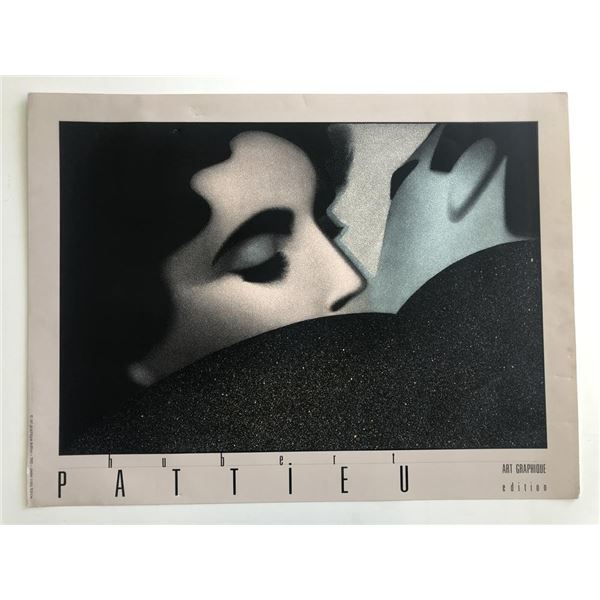 1985 Hubert Pattieu Print - The Kiss - Art Graphique Edition