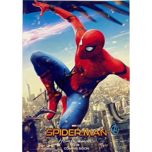 Spider-Man: Homecoming Tom Holland facsimile signed  movie photo
