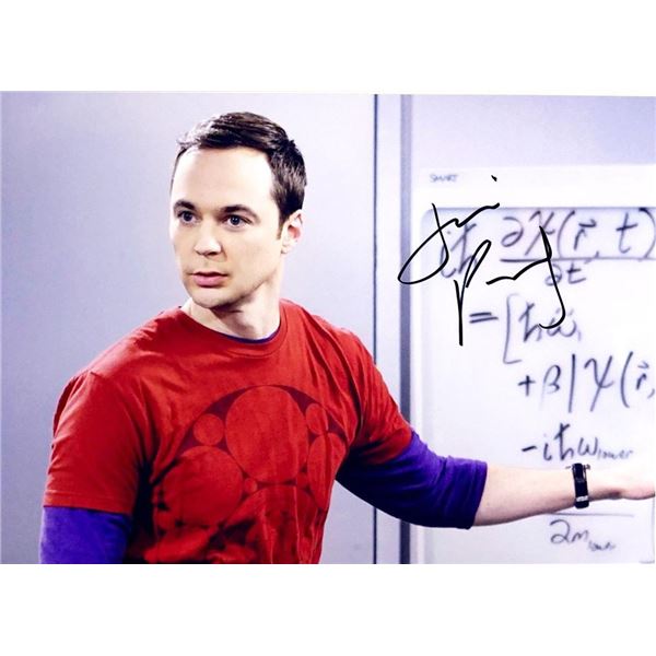 The Big Bang Theory Jim Parsons facsimile signed photo