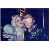 Image 1 : Lady Gaga and Elton John facsimile signed photo