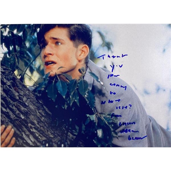 Back To The Future Crispin Glover facsimile signed  photo