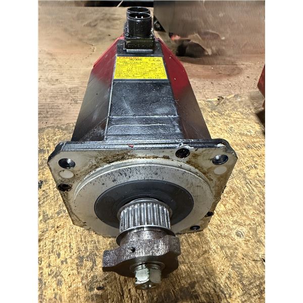 Fanuc #A06B-0128-B075 AC Servo Motor