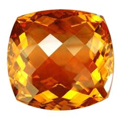 216.40ct Cushion Shape Golden Yellow Citrine (GEM-18859)