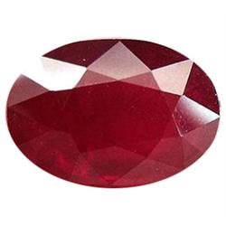 7.78ct Big Excellent Oval Top Blood Red Ruby Natural (GEM-17782)
