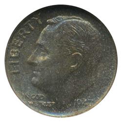 1947S Roosevelt Dime Graded NGC MS66 FB (COI-4552)