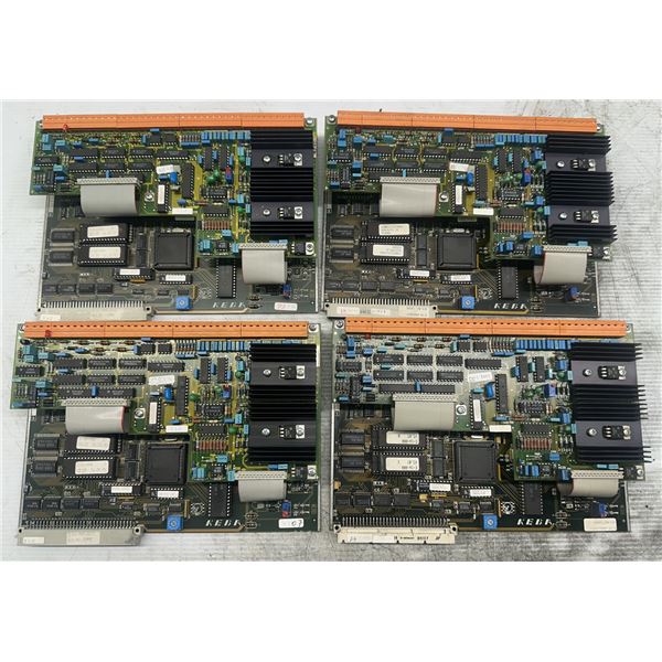 (4) Keba #D15995 E-16-ANALOG/C Circuit Boards