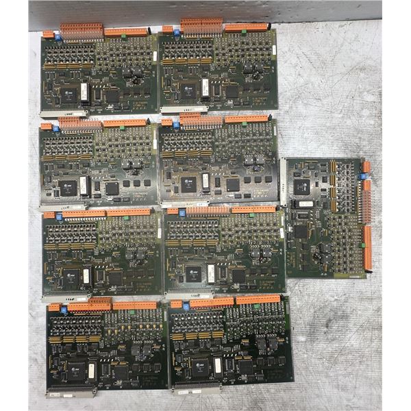 Lot of (9) Keba #D1770B-1 E-8-THERMO Circuit Boards