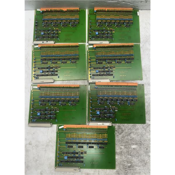 Lot of (7) Keba #D1321E E-32-DIGIN Circuit Boards