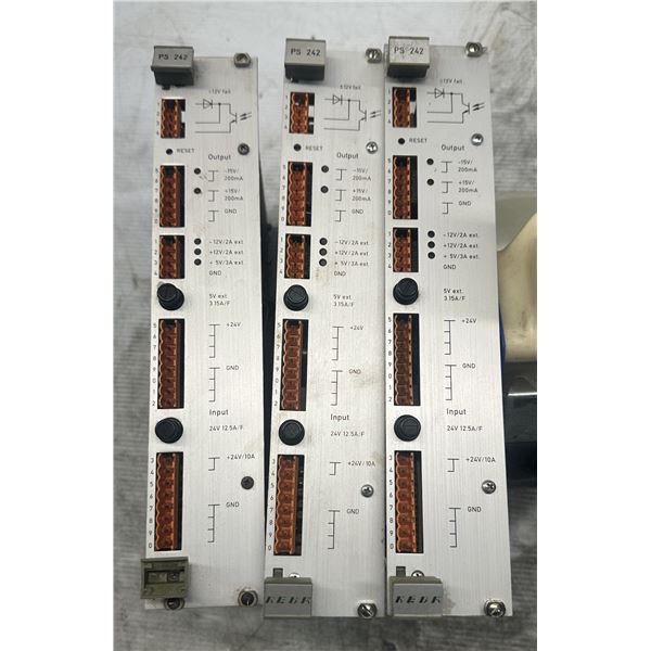 (3) Keba #1825E-0 E-PS-24V Power Supply Circuit Boards