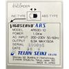 Image 4 : Teijin Seiki #ARS30-10 Vigoservo ARS Servo Drive